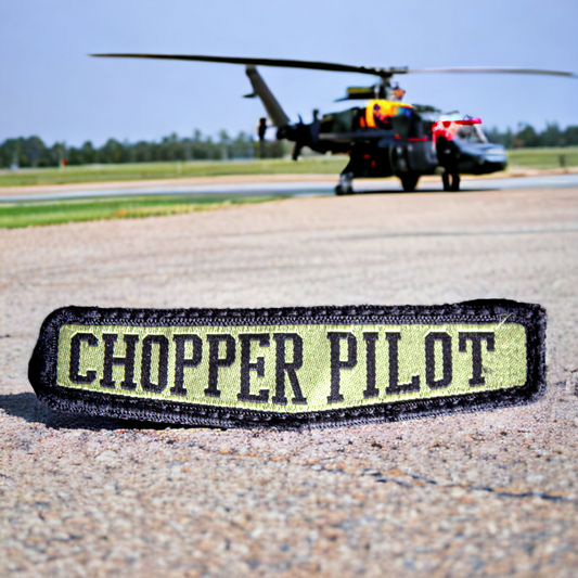 P 1001 | CHOPPER PILOT | WITH VELCRO PATCH
