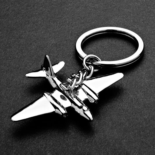 Canberra Merch Jet Metal Keychain