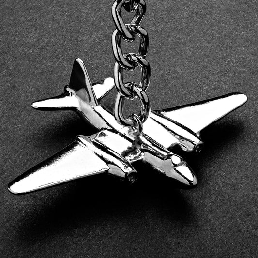 Canberra Merch Jet Metal Keychain