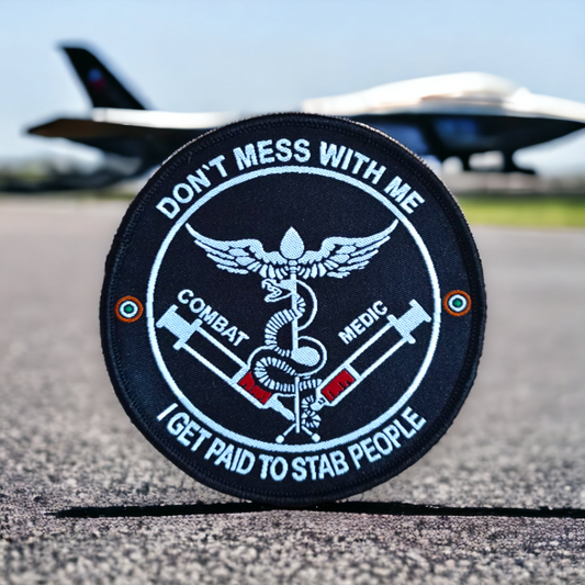 P 1391 | DON'T MESS WITH ME | WITH VELCRO PATCH