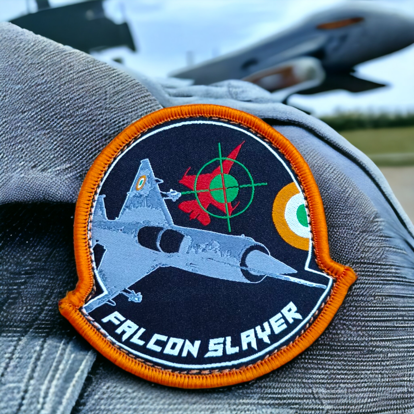 falcon slayer velcro patches for jackets