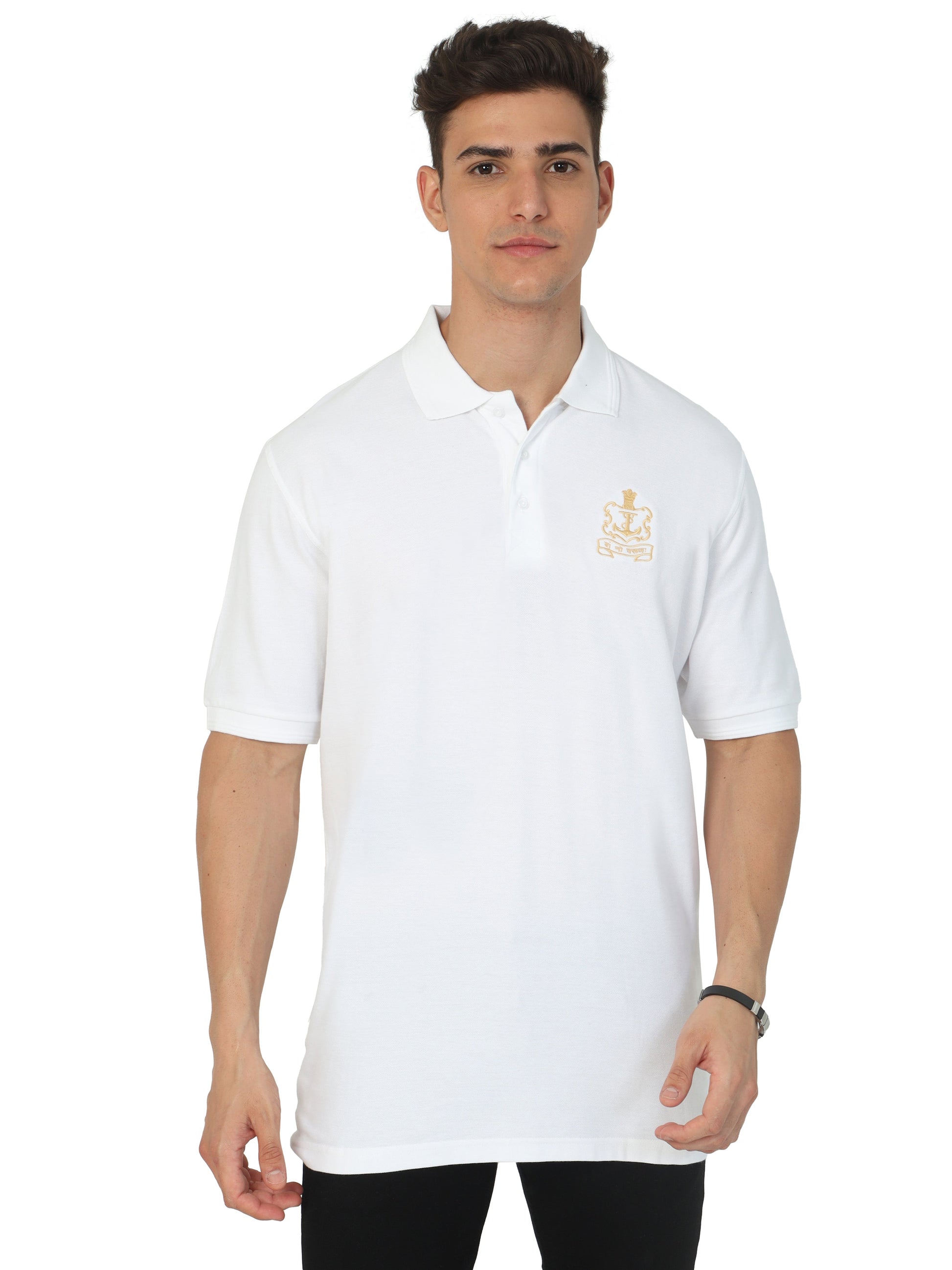 Buy White Indian Navy T Shirt Online In India Amazing Price