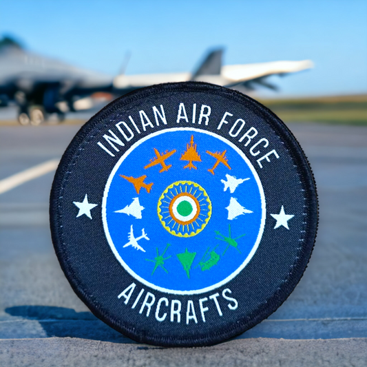 iaf mixed aircraft velcro patches for jackets