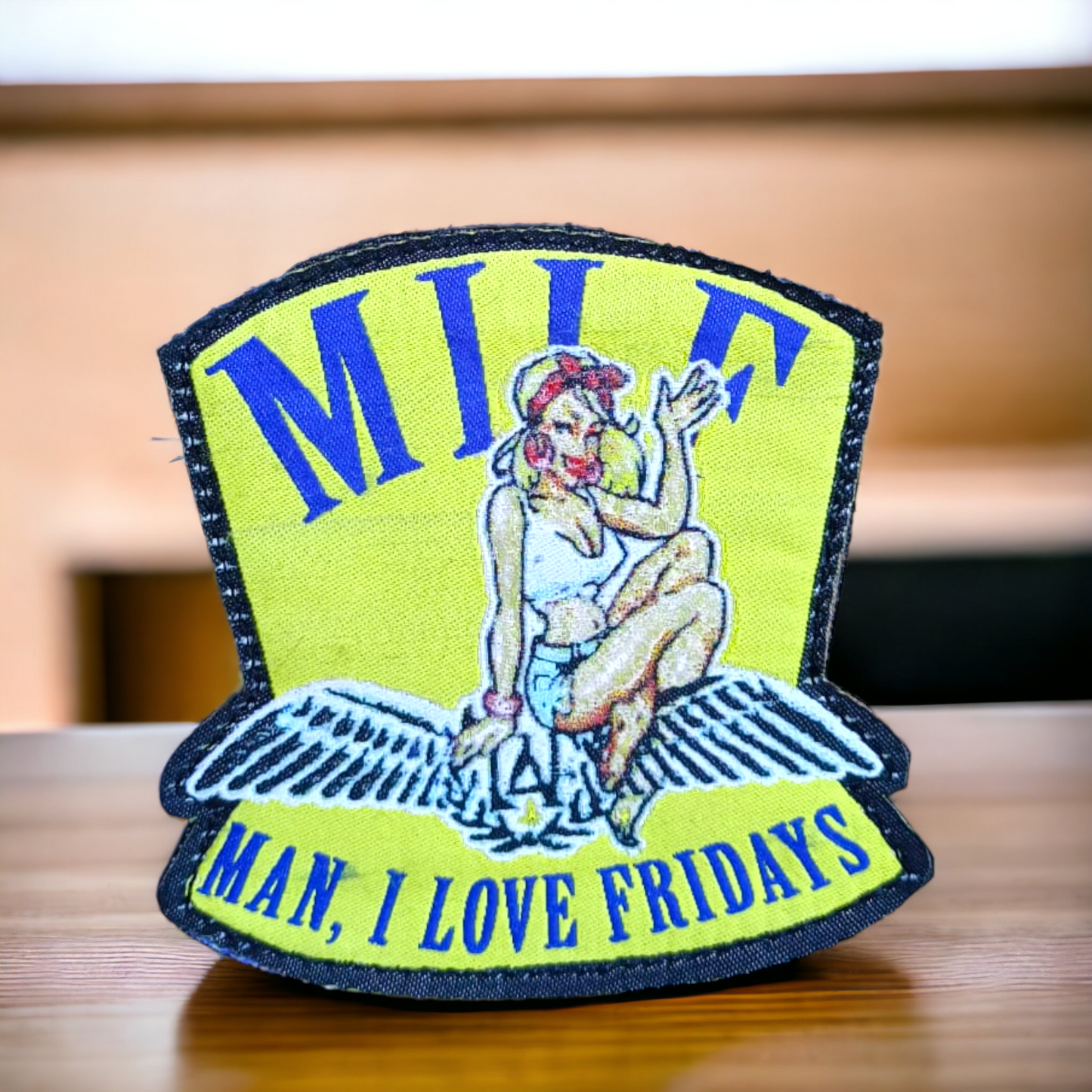 milf velcro patches for jackets