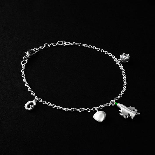  Mig 21 Charm Bracelet Design For Men