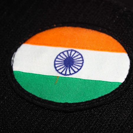 indian flag velcro patches for jackets