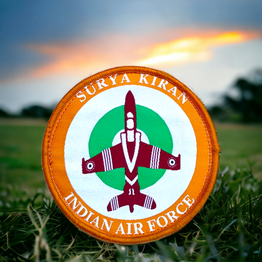 surya kiran velcro patches