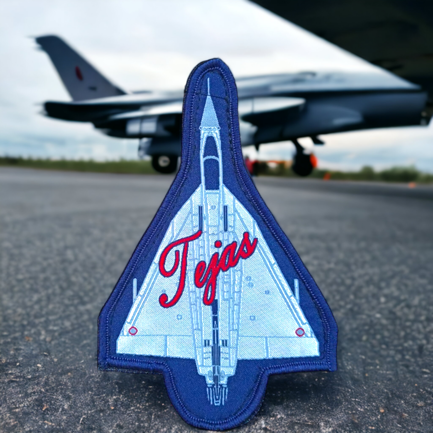 Tejas velcro leather jacket patches